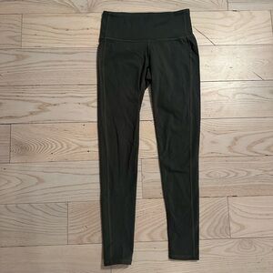 Athleta Olive Green Leggings XSP | Petite High Rise